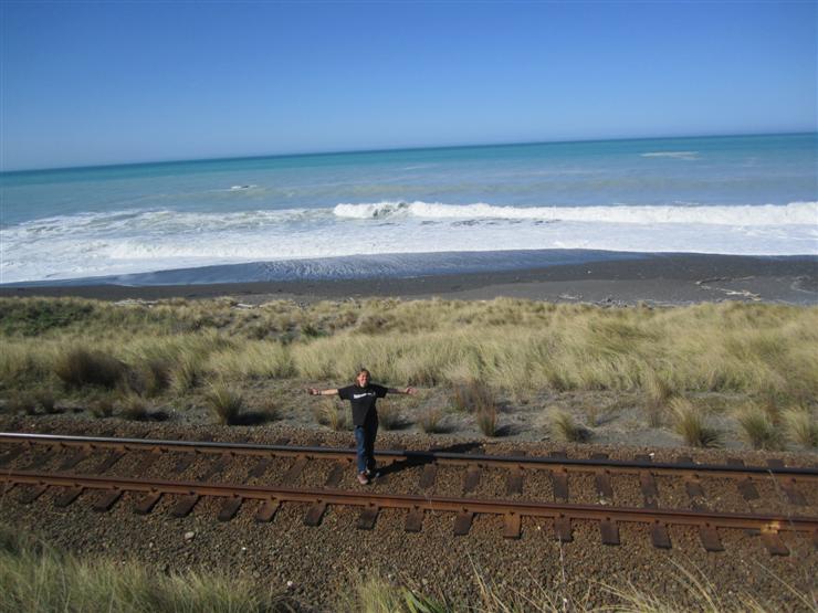 Me on railway line