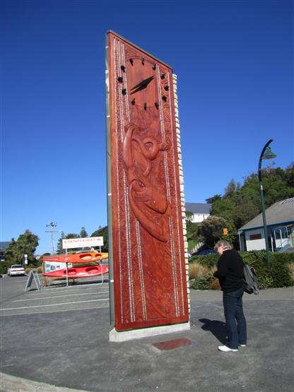 Clock at Kaikoura