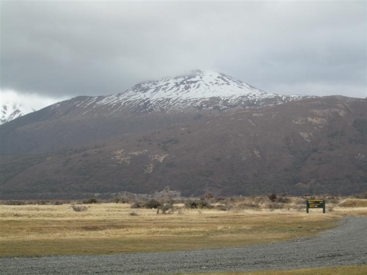 Klondyke Corner rest area en route to Arthur's Pass