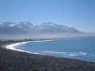 View from Kaikoura beach. Wretched, isn't it?