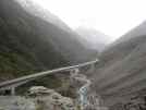 The new (ish) viaduct along Arthur's Pass which cuts out a few steep and dangerous curves, making it more accessible for large vehicles