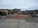 Back of damaged shops, Colombo St