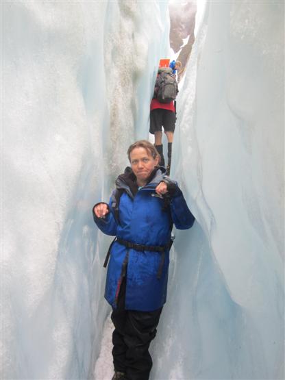 Not sure why I was doing the paws. Possibly to keep my hands off the ice