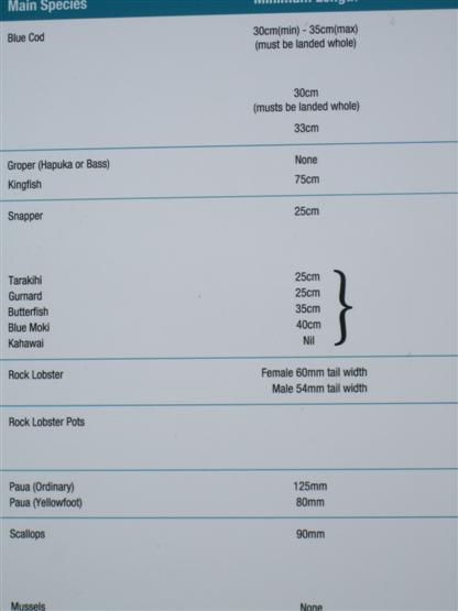Fish quotas, or maybe the list of song names considered by the B52s before deciding